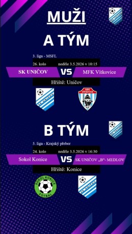 Muži 1.5. - 3.5.2026