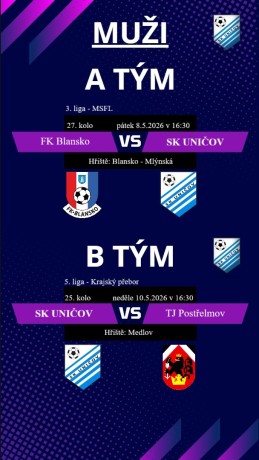 Muži 8.5. - 10.5.2026