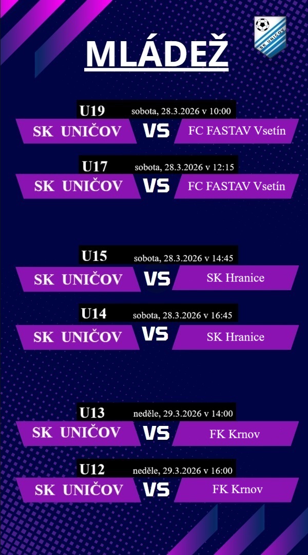 Mládež 28.3. - 29.3.2026
