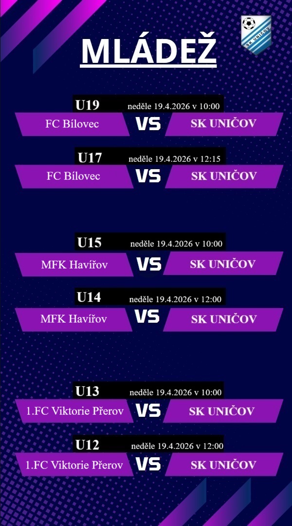 Mládež 18.4. - 19.4.2026