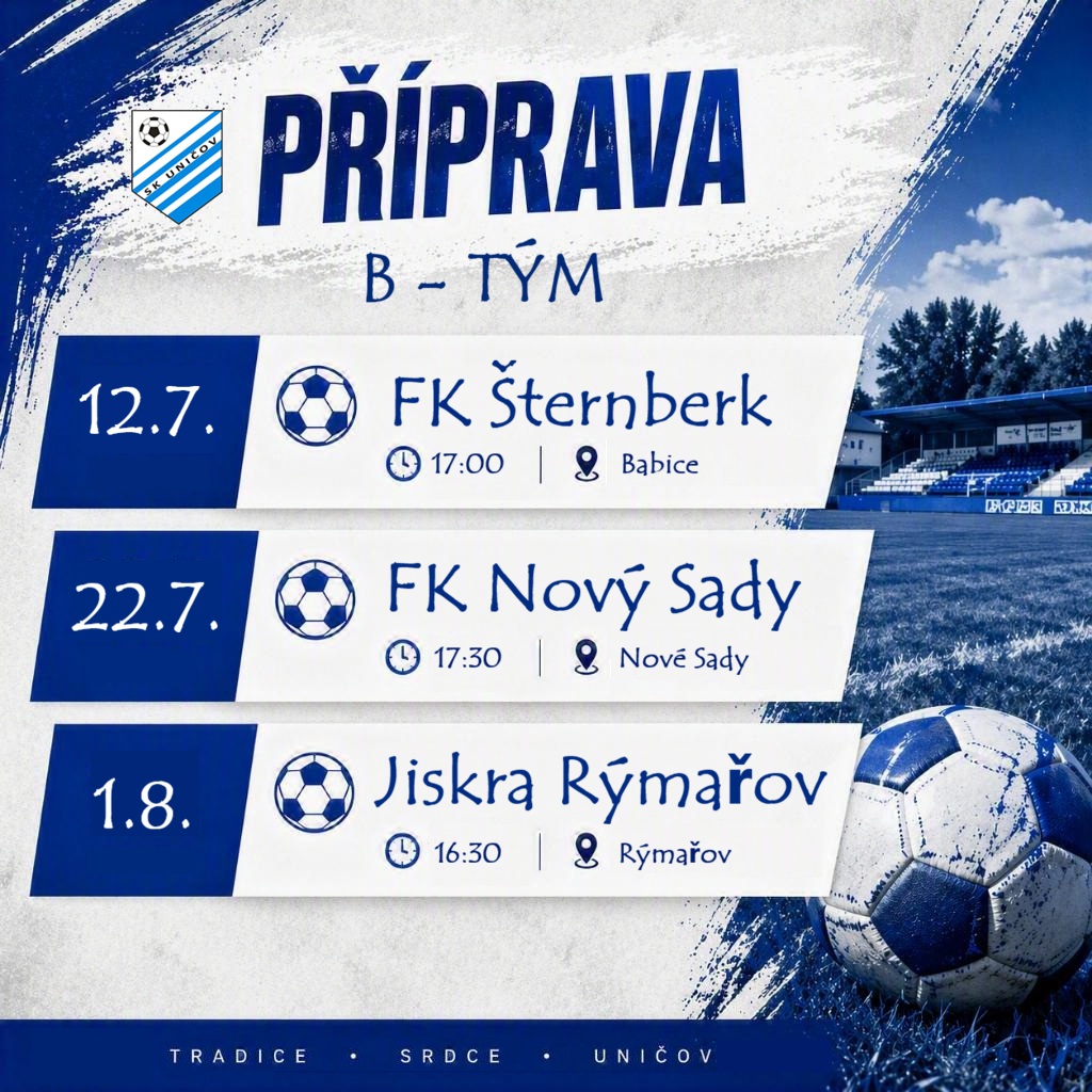 Příprava B-tým